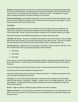 Interview Activity 的图像结果