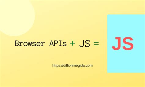 Image result for JavaScript Web Browser API Component