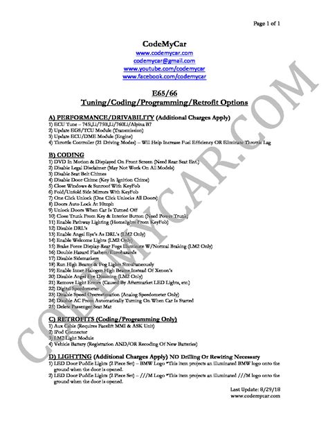 Coding Light Control Module BMW E65 的图像结果