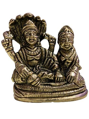 Buy DSR India Lord Vishnu & Lakshmi On Sheshnag Murti Gift Article ...