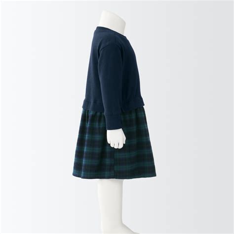 Flannel Paneled dress (Baby)