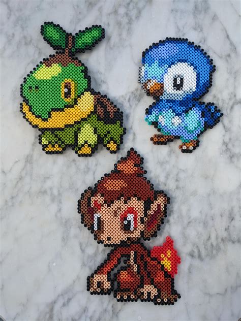 Pokemon Gen 4 Starters