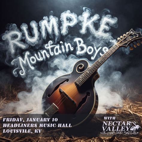Rumpke Mountain Boys with Nectar Valley - Headliners Music Hall ...
