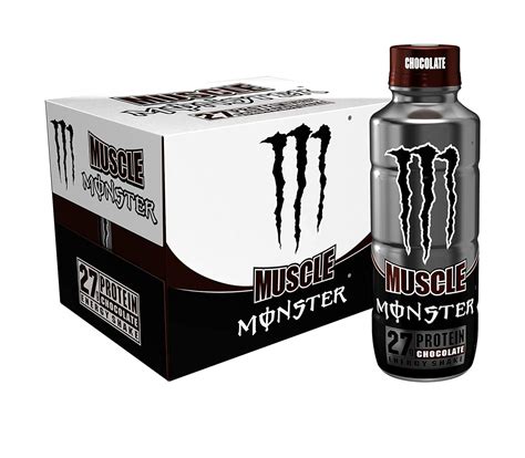 Muscle Monster Vanilla Energy Shake - Pack of 12, 15 Nepal | Ubuy