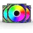 Ant Esports Infinity Flow 3 in 1 120mm ARGB Case Fan Kit with ARGB ...