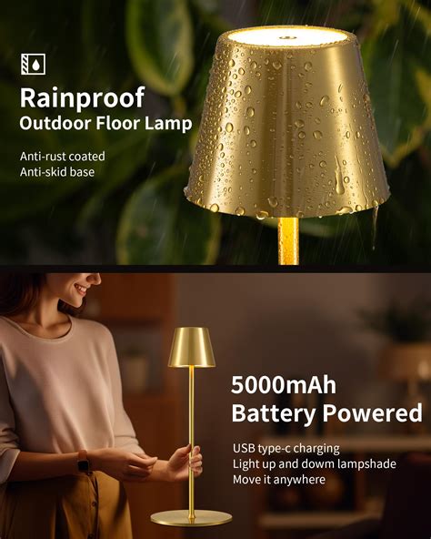 Snapklik.com : KDG Modern Cordless Floor Lamp, Portable LED Corner ...