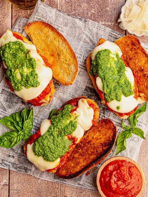 Crispy Chicken Parmesan Sandwiches (Easy and Quick!) – Real Food with Sarah