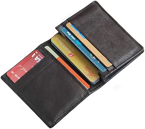 SKiDE Leather Hunter Slim Wallet for Men | Small Wallet for Men & Women ...
