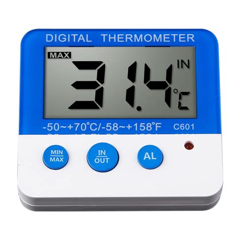 Digital Fridge Thermometer with Alarm and Max Min ... – Vicedeal