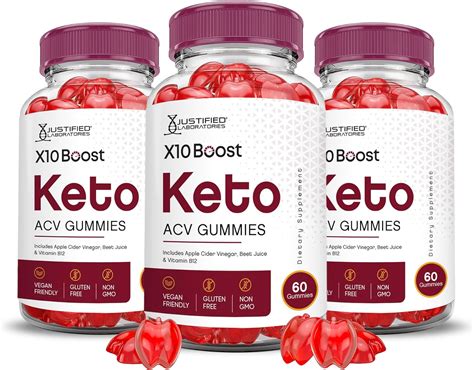 Amazon.com: (3 Pack) X10 Boost Keto ACV Gummies Advanced Formula 1000MG X 10 Boost Keto Gummies ...