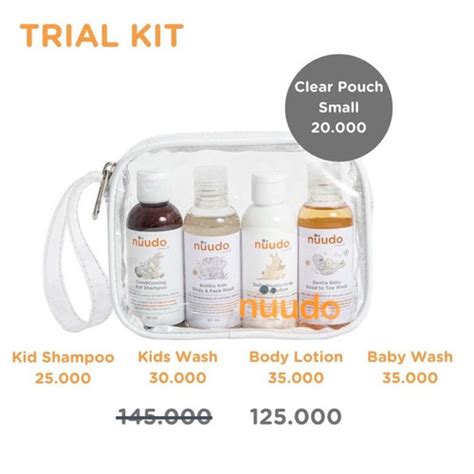 Jual Nuudo Baby Essential Trial Kit / Travel Kit - Trial Kit - Jakarta ...