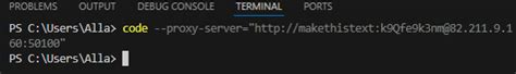 Image result for Set Http-Proxy vs Code