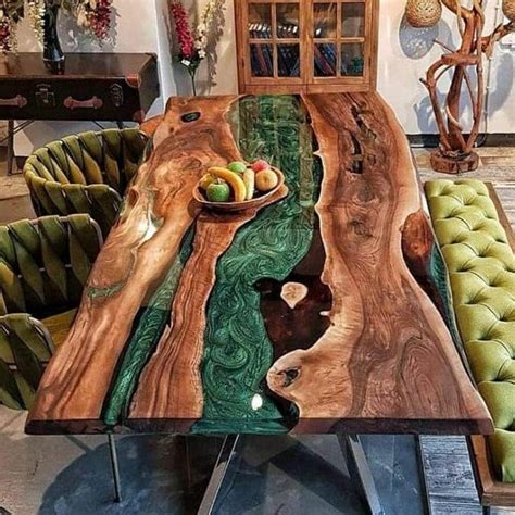 Live Edge Epoxy Table