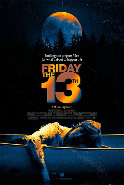 Friday The 13th Original Poster