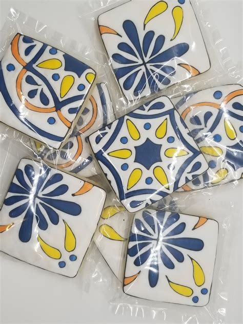 spanish tile cookies One Dozen (12) – Ladybug bake shop