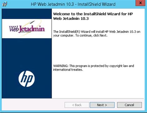 Image result for Install HP Web Jetadmin