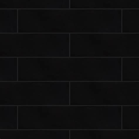 Affinity Tile (Sample) Metro Soho Subway Glossy Black 2-in x 8-in ...