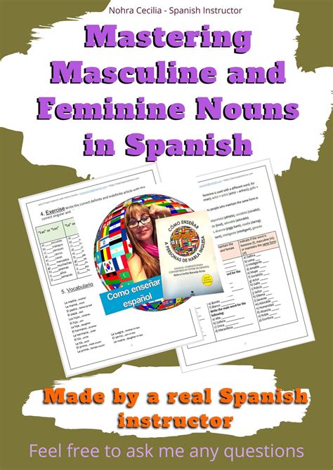 What Is The Difference Between Masculine And Feminine Nouns In Spanish ...