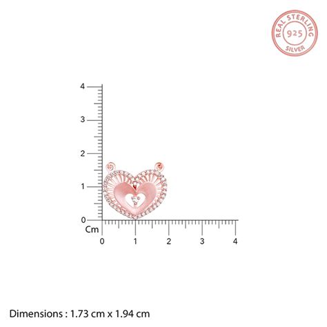 Buy Rose Gold Love Affair Necklace at Best Price – GIVA Jewellery