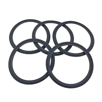JOWIN Sanitary FKM Gasket Tri Clamp 3", 4" and 6" Standard and Thick ...