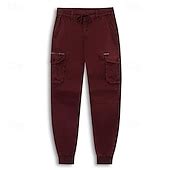 Men's Cargo Pants Cargo Trousers Trousers Tactical Drawstring Elastic ...