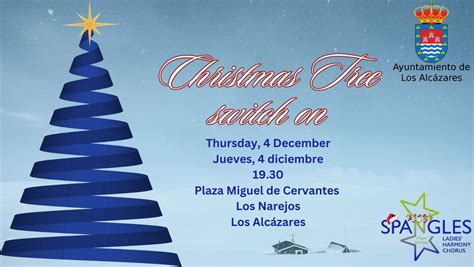 Christmas Tree Switch on, Plaza Miguel de Cervantes, 30710 Los ...