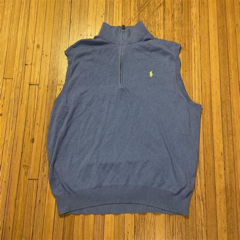 Polo Ralph Lauren Sweater Vest Size XXL Dm me for... - Depop
