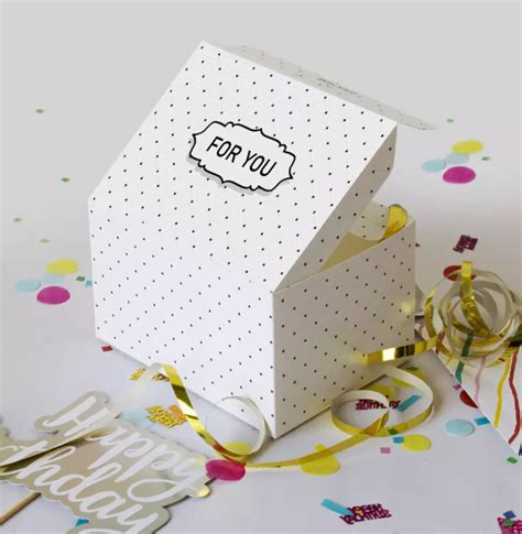 Image result for Exploding Confetti Boxes
