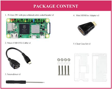 Waveshareraspberry Pi Zero 2 W With Pre Soldered Header Five ...