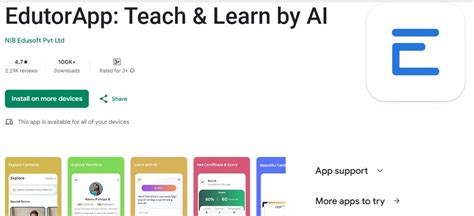 Information Tecnology: Edutor App
