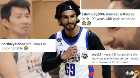 Ranveer Singh raps at NBA. Shang-Chi star doesn't know how to react ...