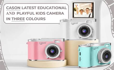 Cason 48MP Digital Camera for Kids & Adults -Real Photo & Video Mini ...