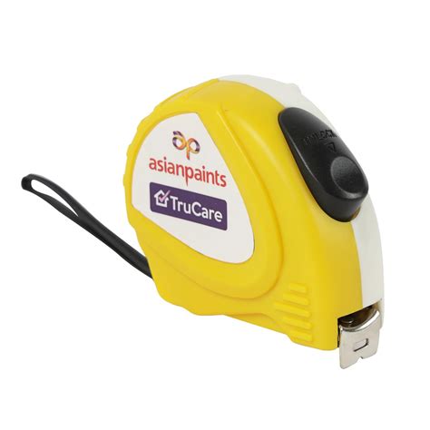 Asian Paints Trucare Carbon steel Measuring Tape strip 5m with self ...