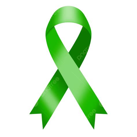 Green Ribbon Or World Mental Health Day, Green Ribbon, World Mental ...