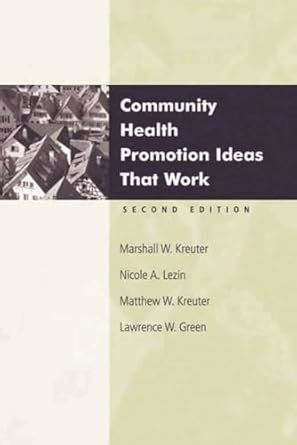 Buy Community Health Promotion Ideas That Work Book Online at Low ...