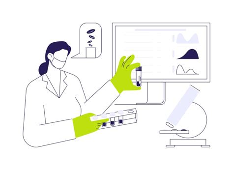 Inventory tracking isolated cartoon Royalty Free Vector