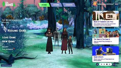 Image result for Sims 4 Menu Mod