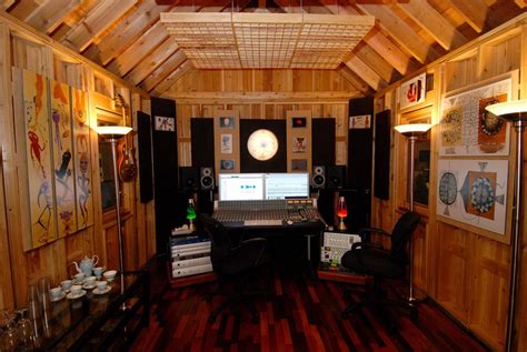 music studio shed