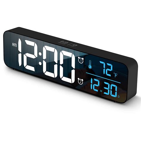Contemporary Digital Wall Clocks