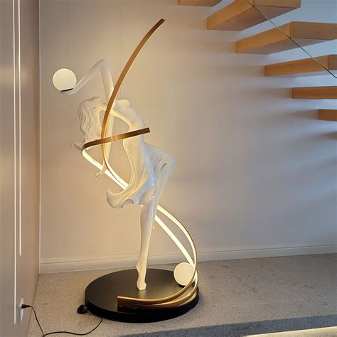Misha Goddess Statue Floor Lamp - Docos