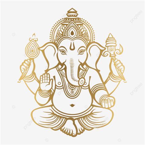 transparent golden ganesh pngDownload it from transparent golden ganesh ...