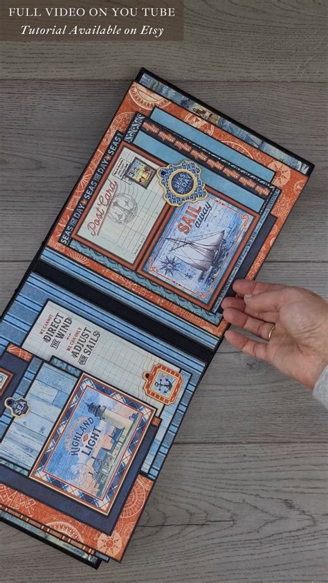 Handmade Scrapbook Album Tutorial 的图像结果