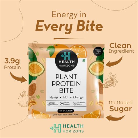 Buy Plant Protein Bite Online | Best Vegan Snacks | Health Horizons