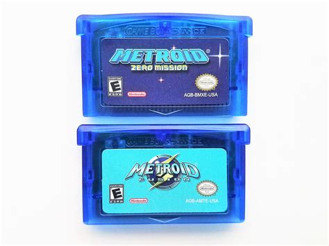 Metroid Fusion & Zero Mission (Gameboy Advance GBA) – Retro Gamers US