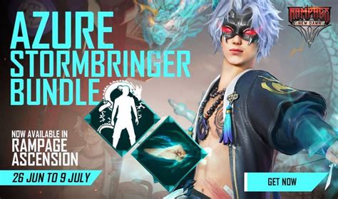 Free Fire Rampage Ascension event: How to get Azure Stormbringer bundle ...