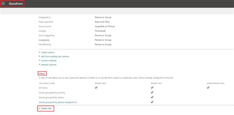 Image result for How to Create View SharePoint List