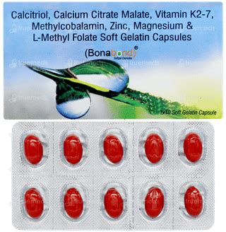 Bonabond Soft Gel Capsules 10 - Uses, Side Effects, Dosage, Price ...