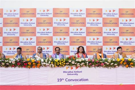 Dhirubhai Ambani University Convocation Ceremonies | Dhirubhai Ambani ...
