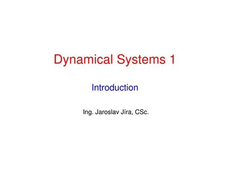Dynamical systems theory Dynamical Systems Examples 的图像结果