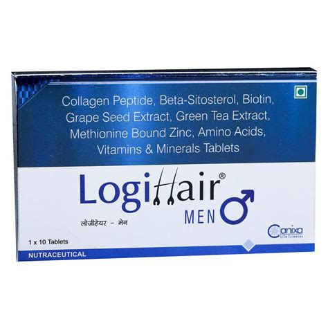 Logihair Men Tablet | Uses, Side Effects, Price | Apollo Pharmacy